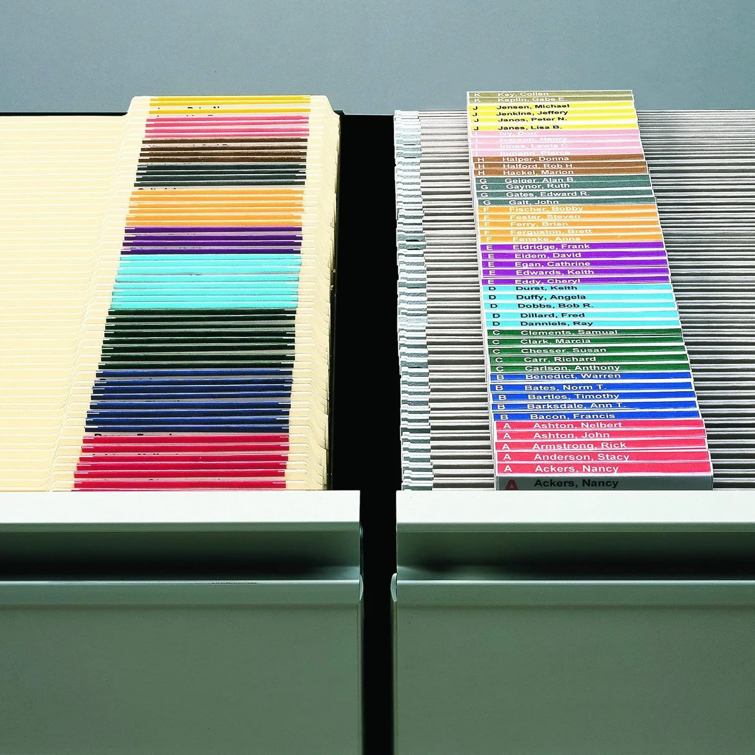 Smead Viewables® Labeling System Refill Pack, Hanging Folder Labels, 100 Count