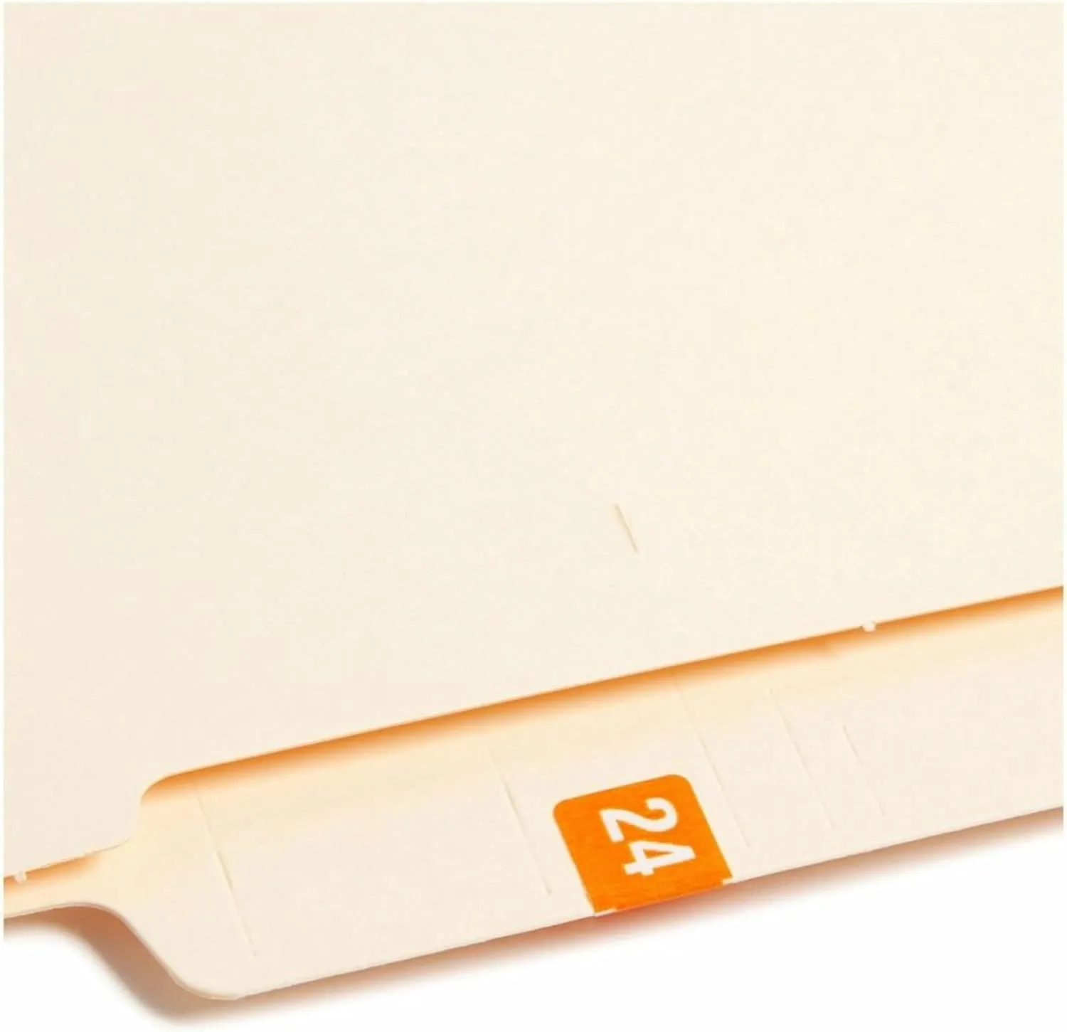 Smead® ETS Color-Coded Year Labels, SMD67924, 1/2" x 1", Orange, 25 Labels Per Sheet, Pack of 10 Sheets