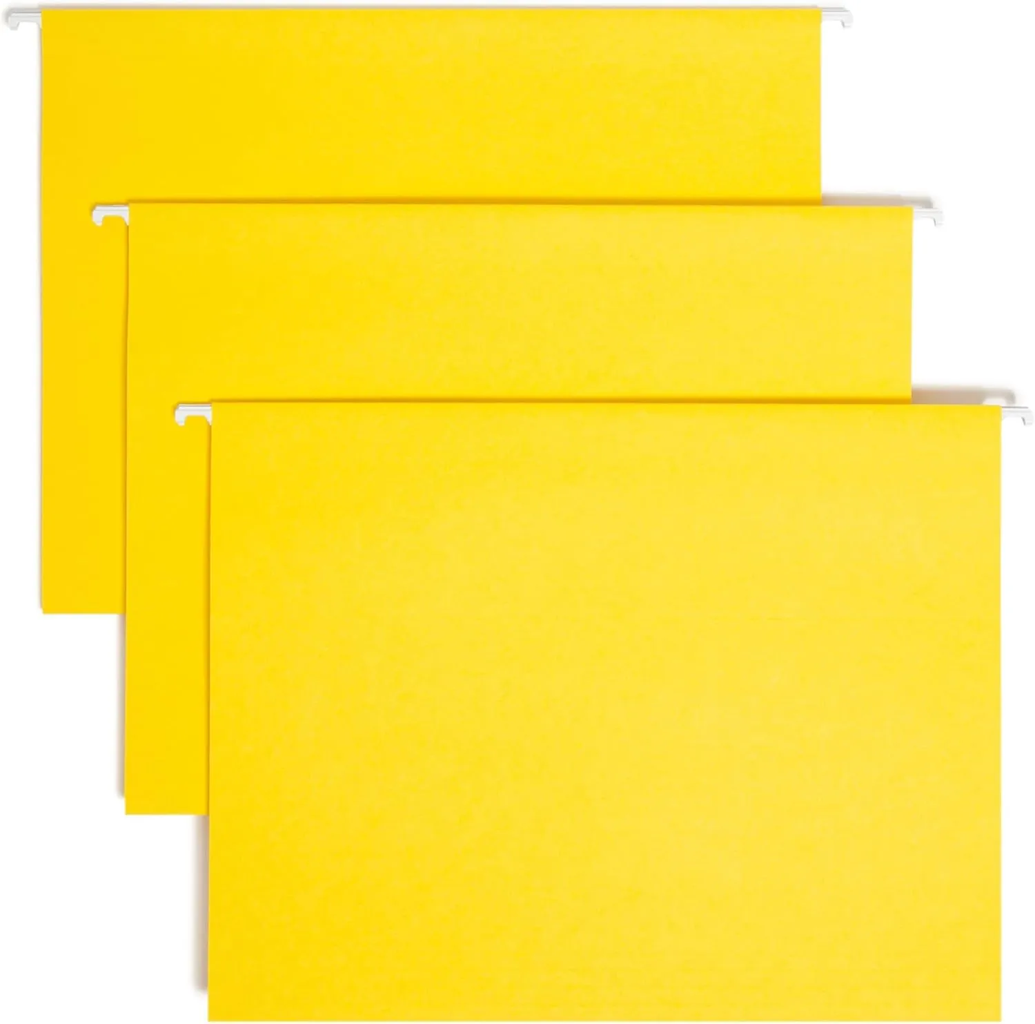 SMEAD Hanging File Folders, Letter Size, 1/5-Cut Adjustable Poly Tabs