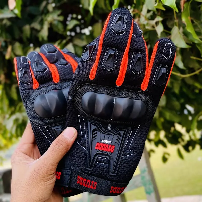 STUDDS GLOVES SMG-2 RED (M)