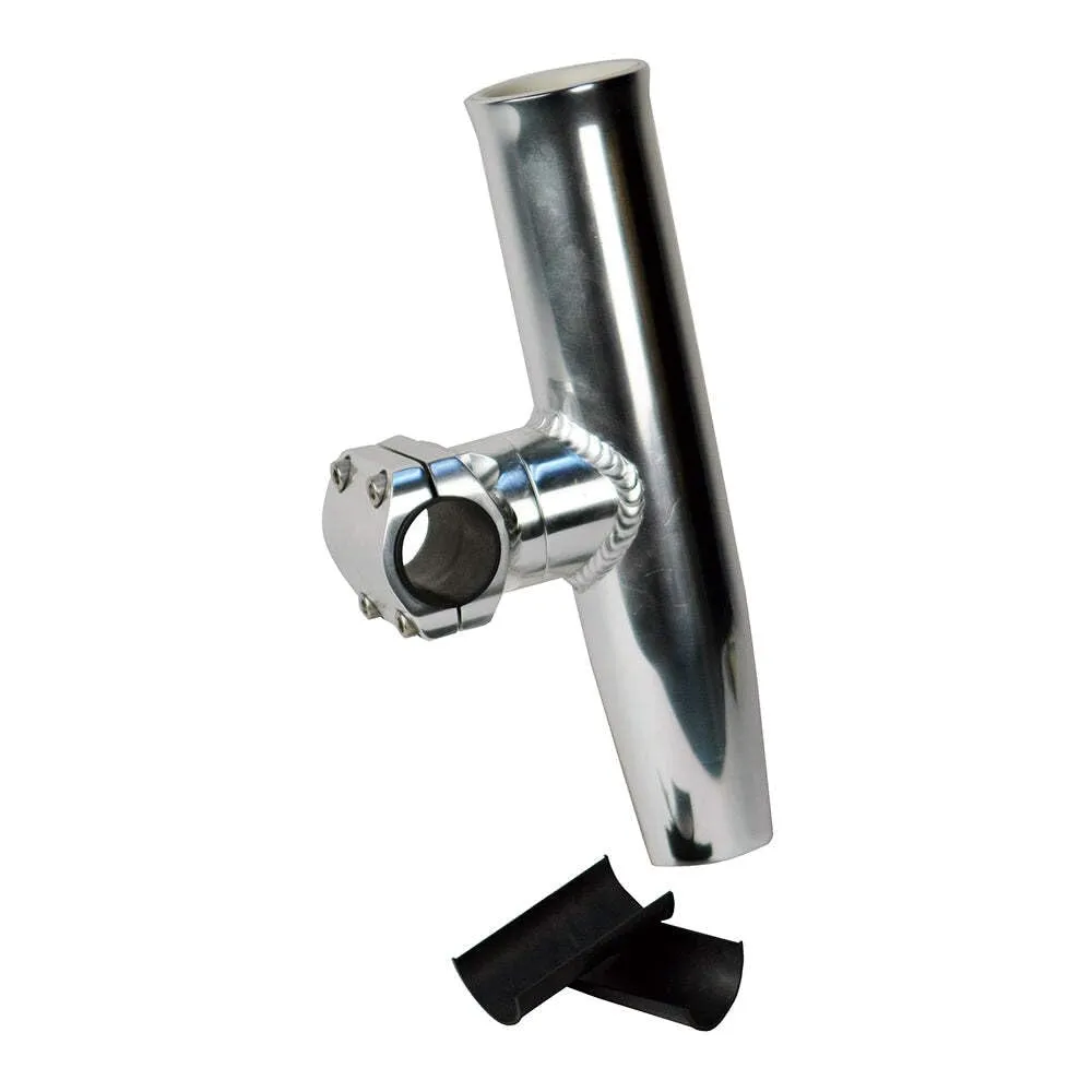 SMITH C.E. Smith Adjustable Mid Mount Rod Holder Aluminum 1-1/4" or 1-5/16" w/Sleeve & Hex Key