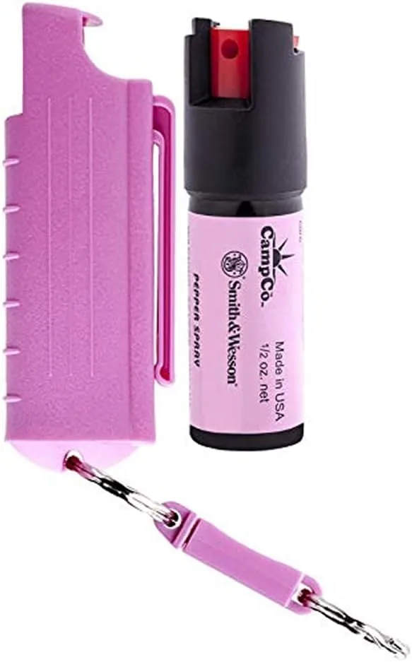 Smith & Wesson Pepper Shield Keychain Quick-Release Pepper Spray for Women