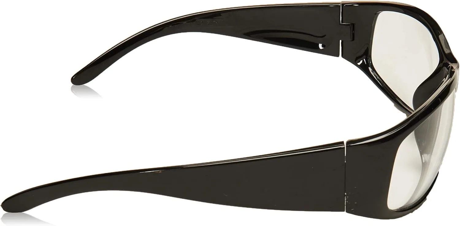 Jackson 3016312 Smith & Wesson Elite Safety Glasses Black Frame Clear Lens Anti Fog
