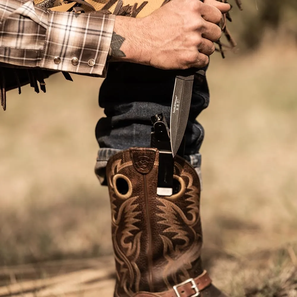 SMITH & WESSON H.R.T. Full Tang Dual-Edged Fixed Blade Knife