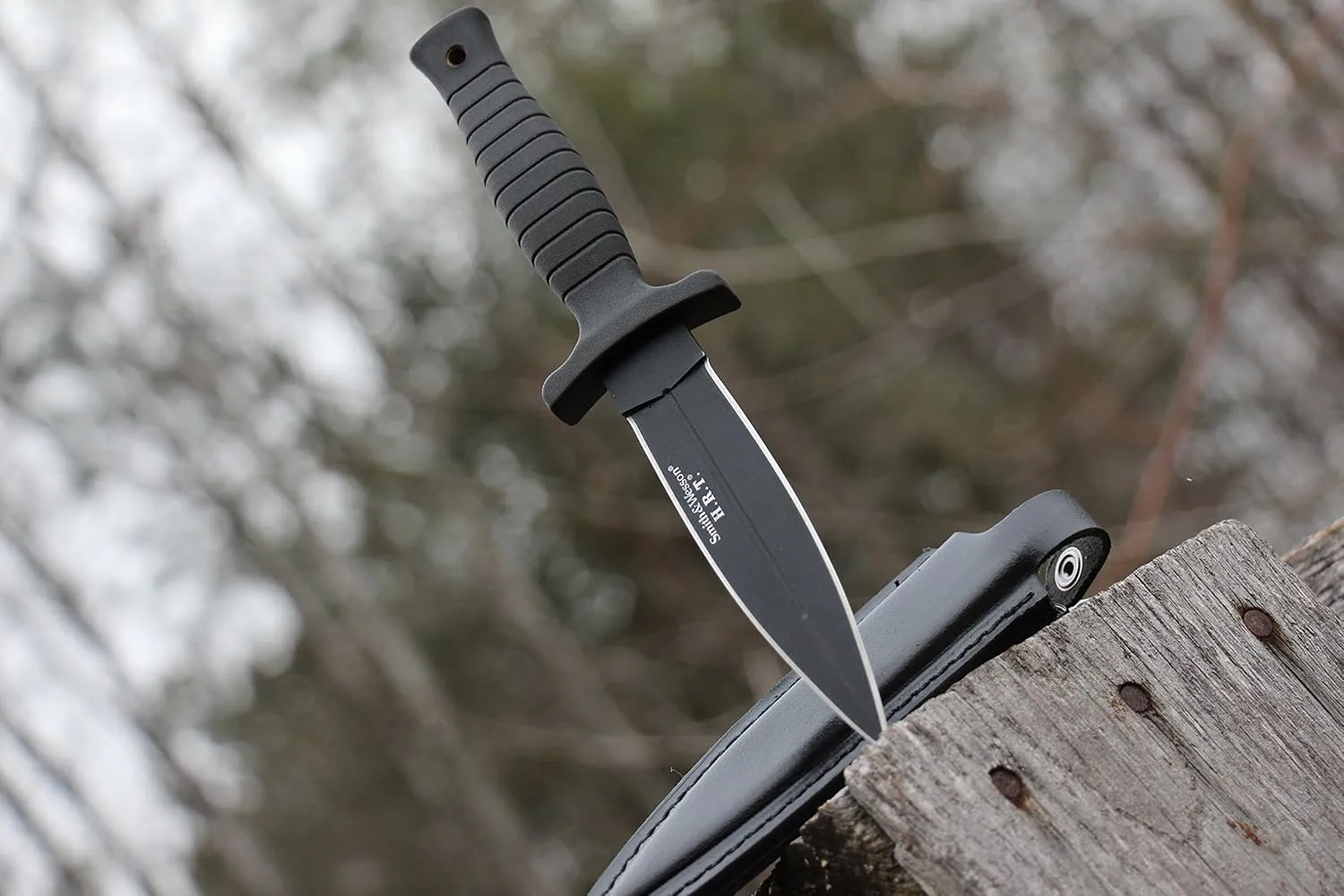 SMITH & WESSON H.R.T. Full Tang Dual-Edged Fixed Blade Knife