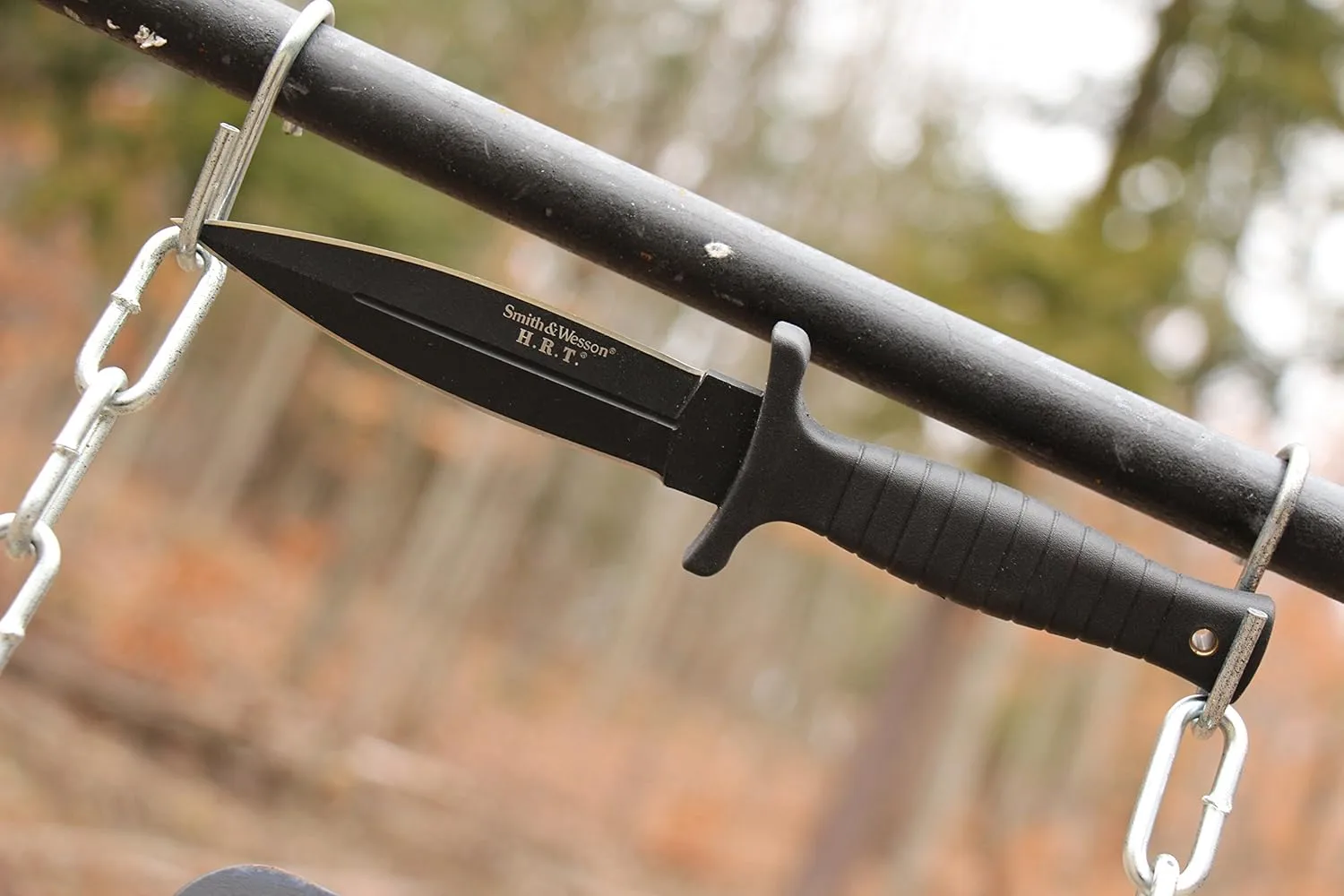 SMITH & WESSON H.R.T. Full Tang Dual-Edged Fixed Blade Knife