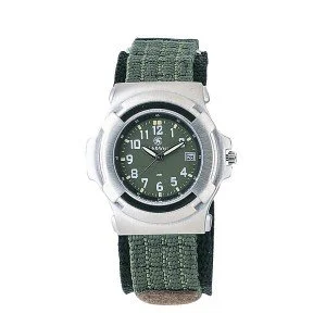 Smith & Wesson Men's Lawman Watch, 3ATM, Glowing Hands, Olive Drab Face, Nylon Strap, Tactical Watch, Precision Quart