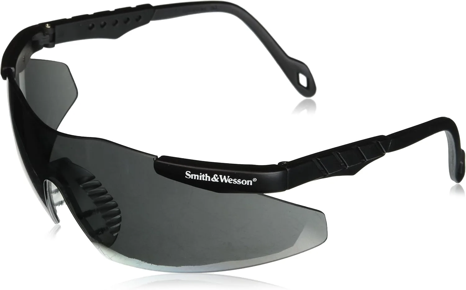 Magnum 3G Safety Eyewear, Black Frame, Smoke Lens