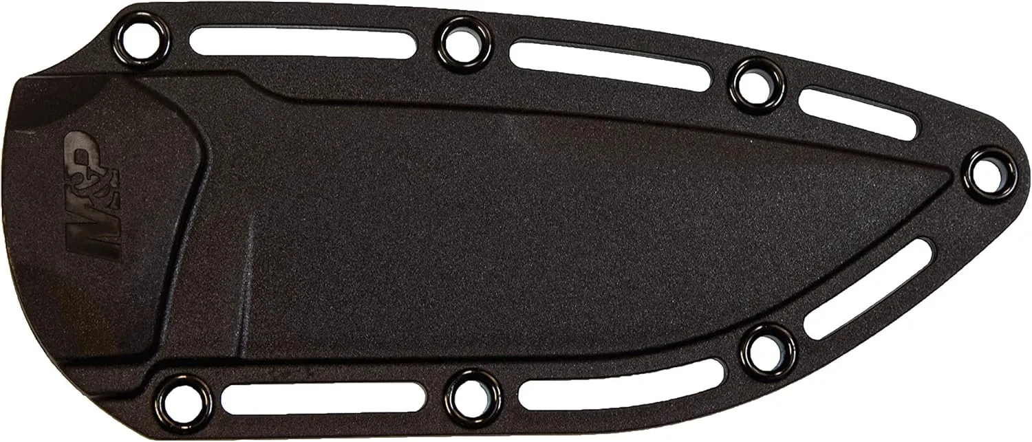 Smith & Wesson M&P M2.0 9in S.S. Full Tang Thin Fixed Blade Knife with 4in Drop Point Blade and Rubber FDE Handle