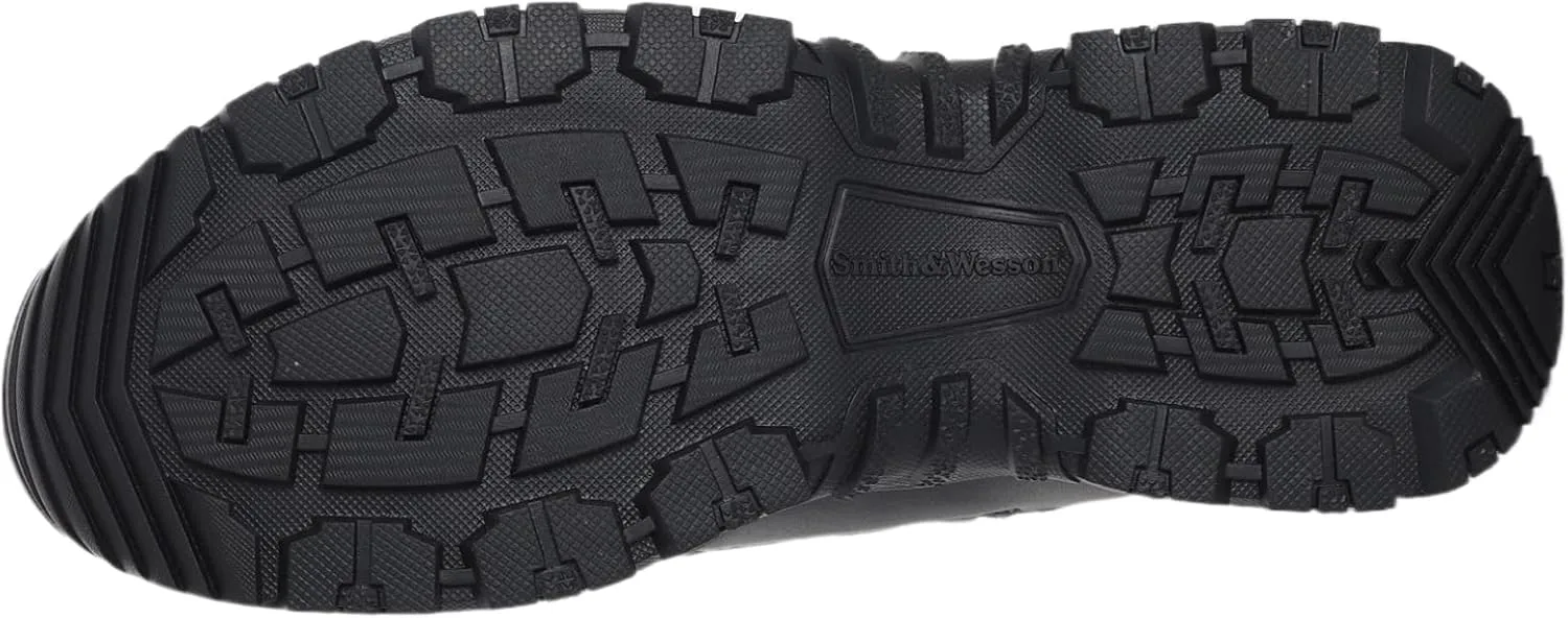 SMITH & WESSON Men's Scout 8" Hot Weather Side-Zip Polishable Toe Tactical Boots