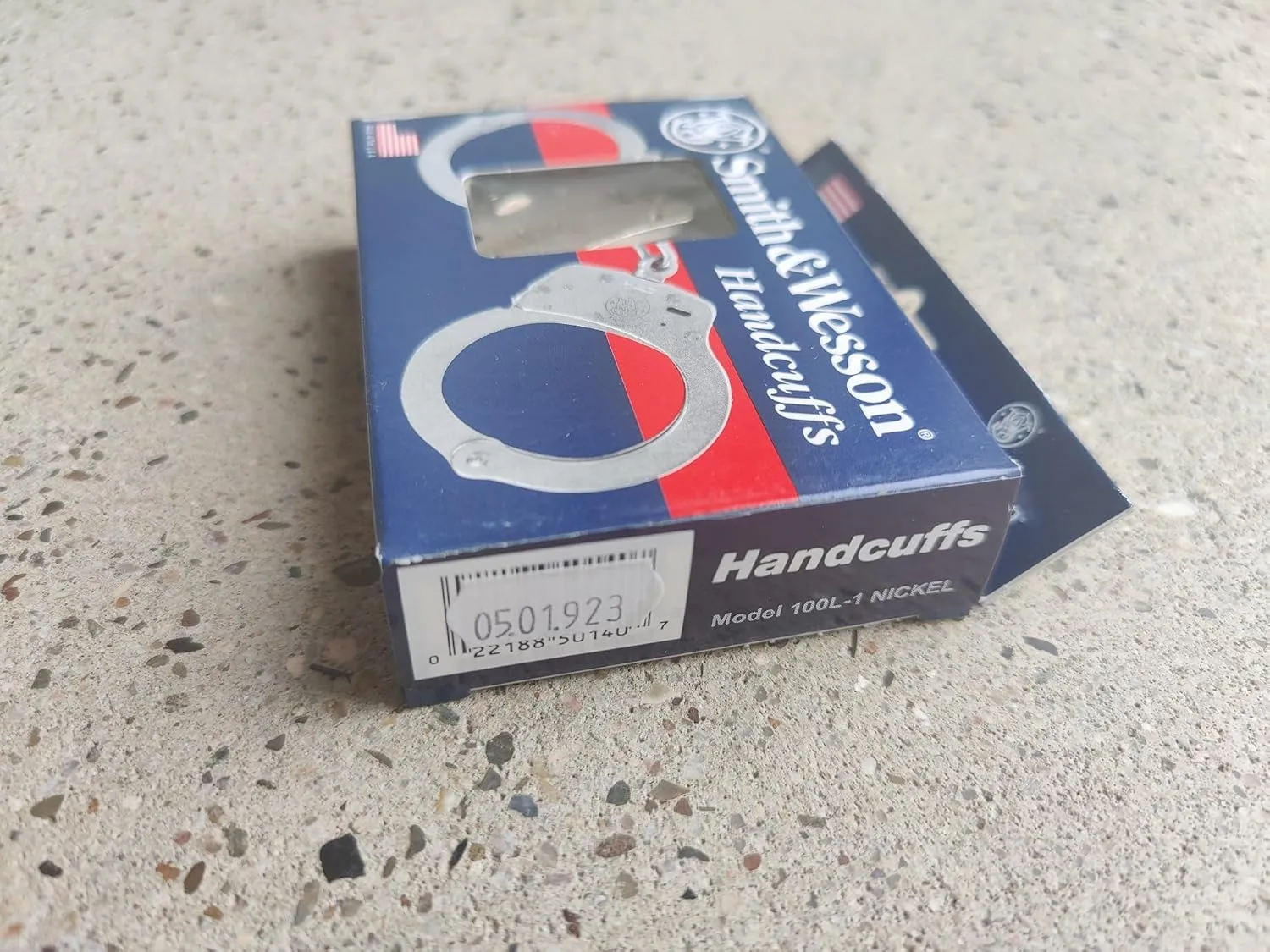 Smith & Wesson Model 100L Extra Link Nickel Finish Handcuffs