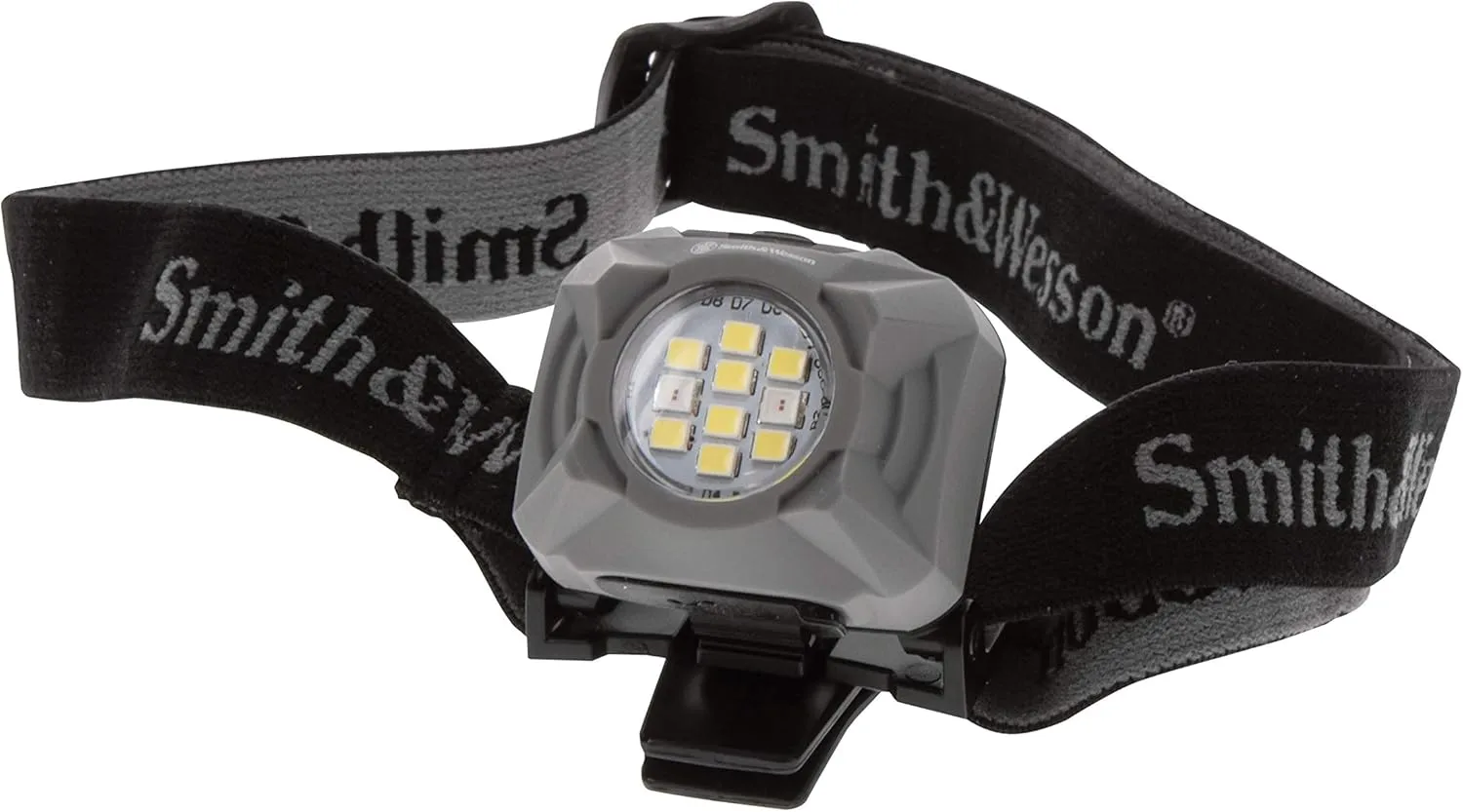 Smith & Wesson Night Guard Series Rechargeable Waterproof Headlamps with Hat/Pocket Clip