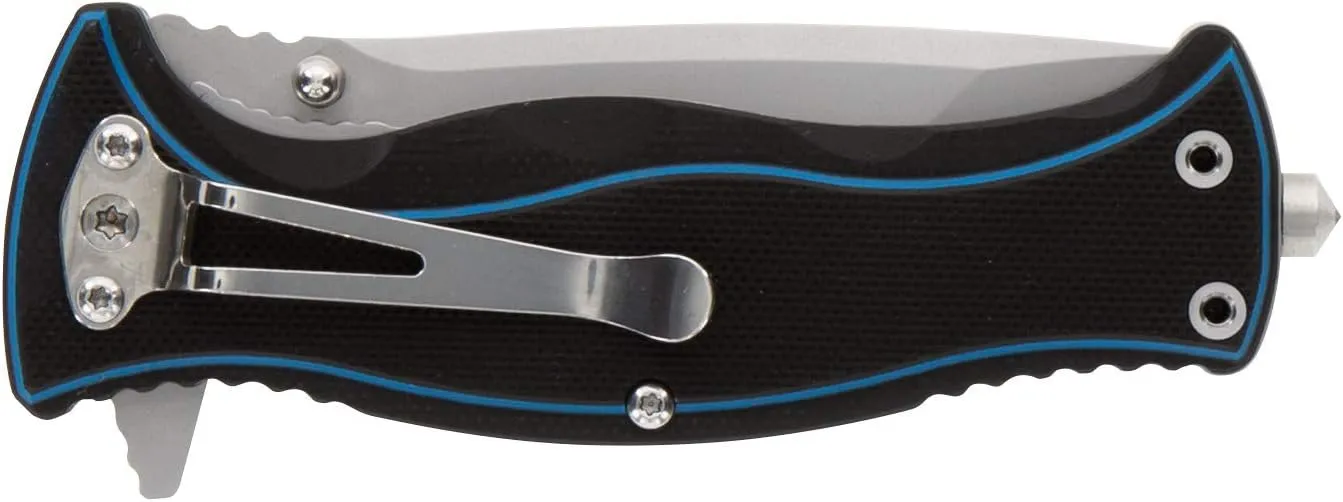Smith & Wesson M&P Officer 7.25in High Carbon S.S. Ultra Glide Folding Knife with 3.25in Tanto Blade and G10 Handle
