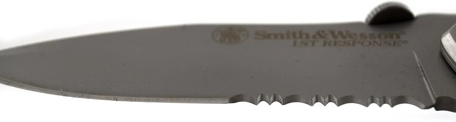 SMITH & WESSON First Response 8in Drop Point Folding Knife