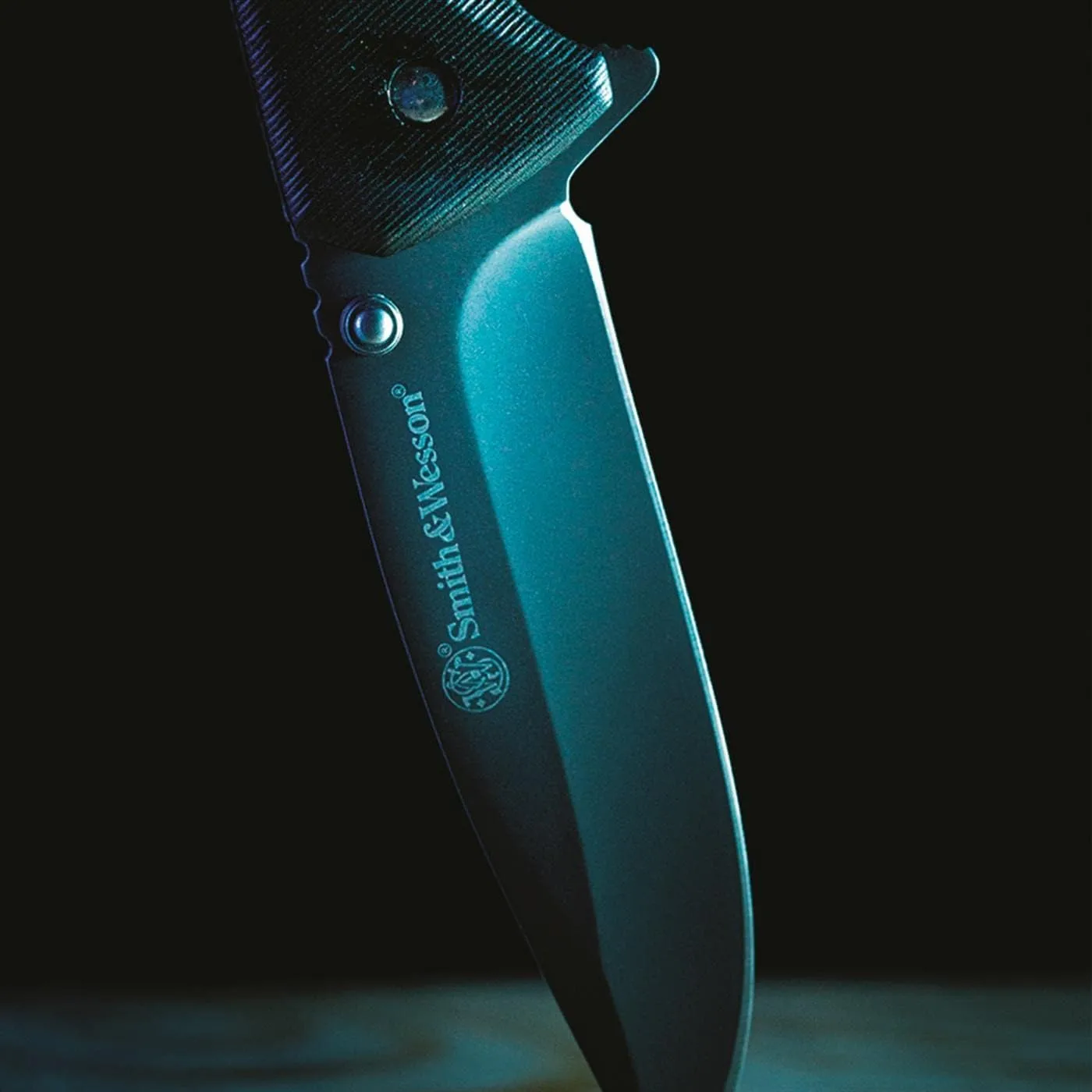 Smith & Wesson Velocite 7.75in High Carbon S.S. Assisted Folding Knife with 3.5in Clip Point Blade and Polymer Handle
