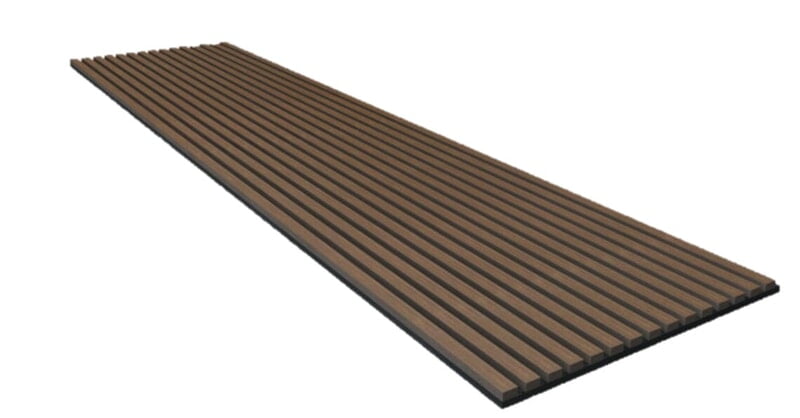 SMOKED OAK ACOUSTIC SLAT PANEL-21mm