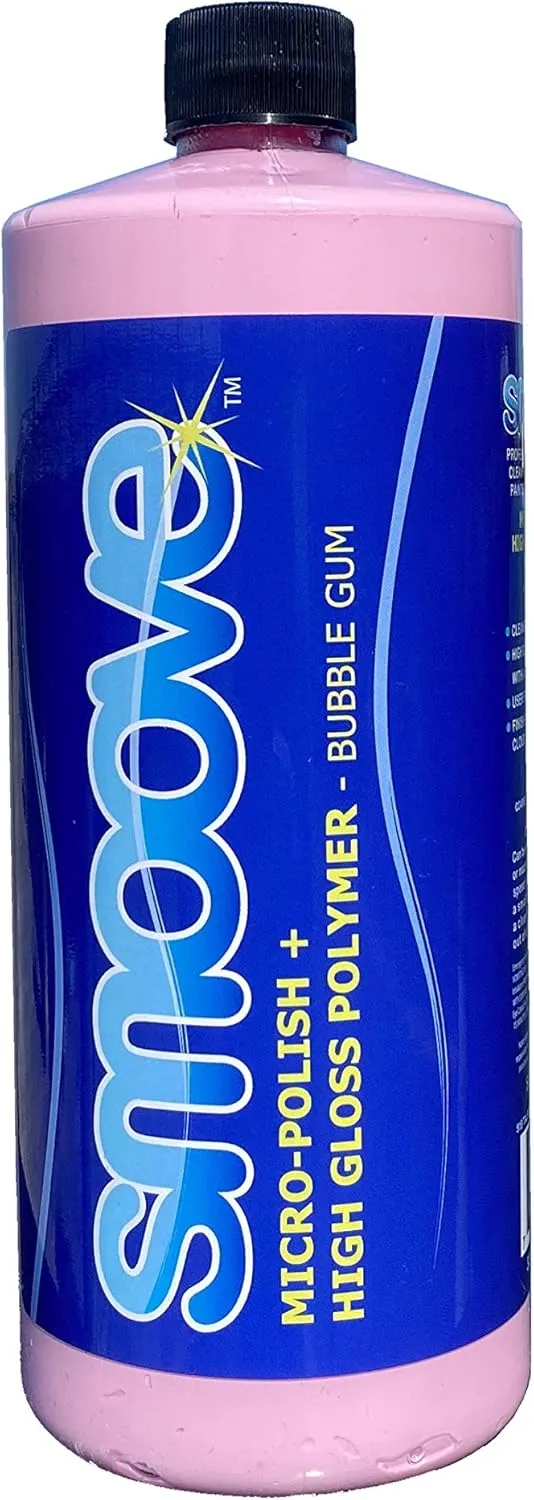 Smoove Bubble Gum Micro Polish + High Gloss Polymer - Quart