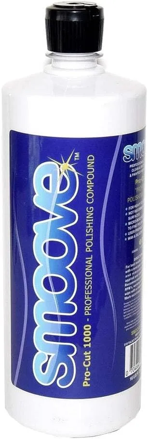 Smoove Pro-Cut 1000 Professional Polishing Compound - Quart
