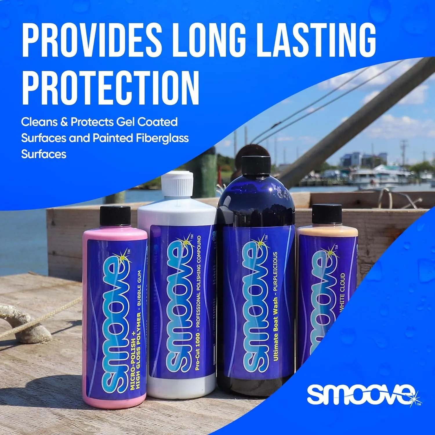Purpleicious Ultimate Boat Wash (Quart) Premium Boat Cleaner, Marine Grade Boat Soap, Effective Boat Hull & Seat Cleaner