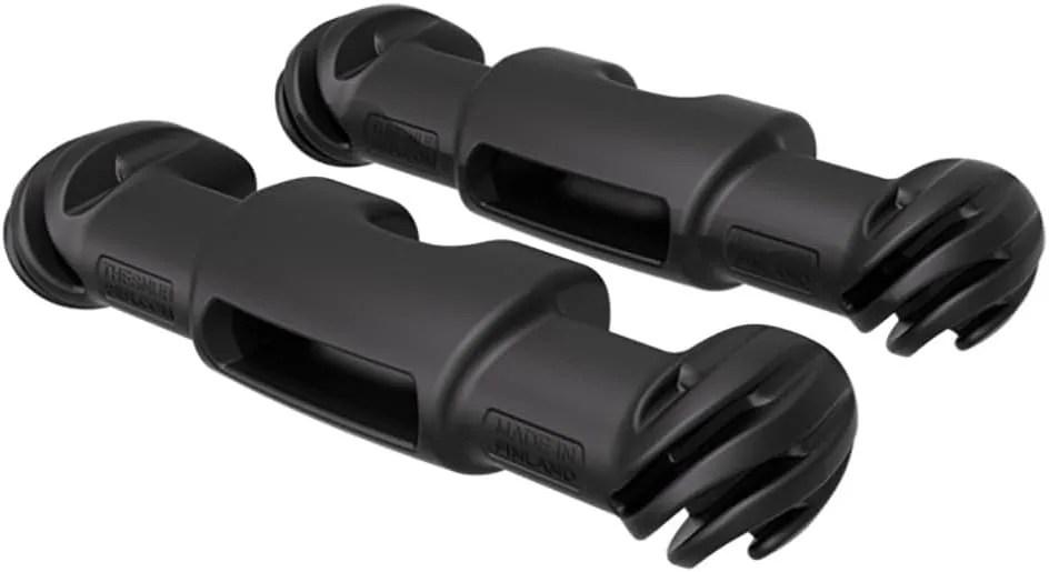 Snubber Fender - Black - Pair [S51202]