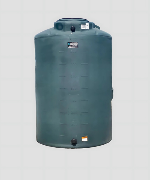 Snyder Industries 1000 Gallon Green Vertical Water Tank