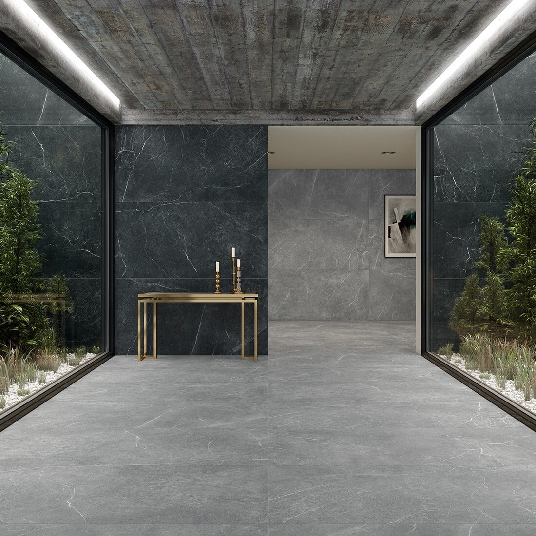Gresie TAU, SOAPSTONE GRAY PULIDO 60X120