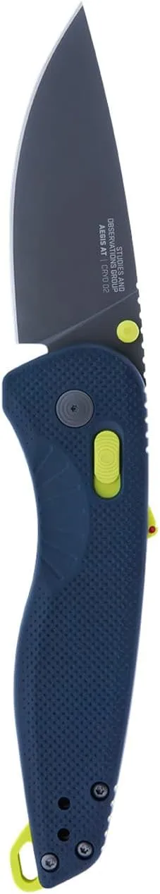SOG Aegis AT Ambidextrous Folding Pocket Knife CRYO D2 Blade AT-XR Lock