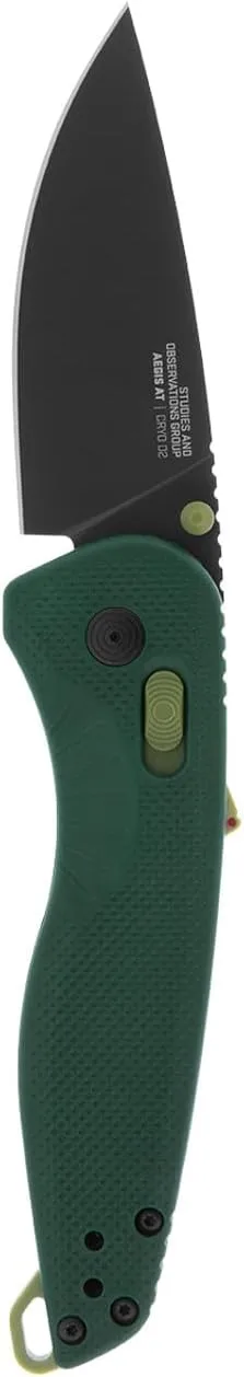 SOG Aegis AT Ambidextrous Folding Pocket Knife CRYO D2 Blade AT-XR Lock