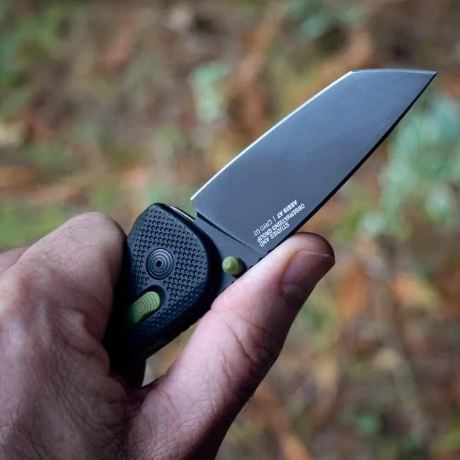 SOG Aegis AT Tanto Assisted Folding Knife, Ambidextrous AT-XR Lock, Heat-Treated D2 Blade, Ergonomic Handle