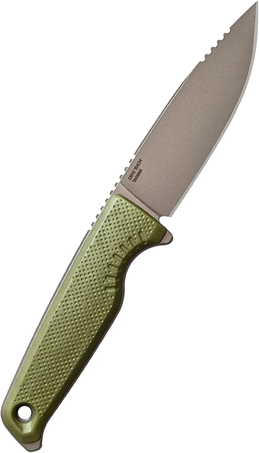 SOG Altair FX Lightweight Compact Multi-Functional Fixed Blade Knife | CRYO/CPM 154CM Steel | UMS Sheath | Removable GRN