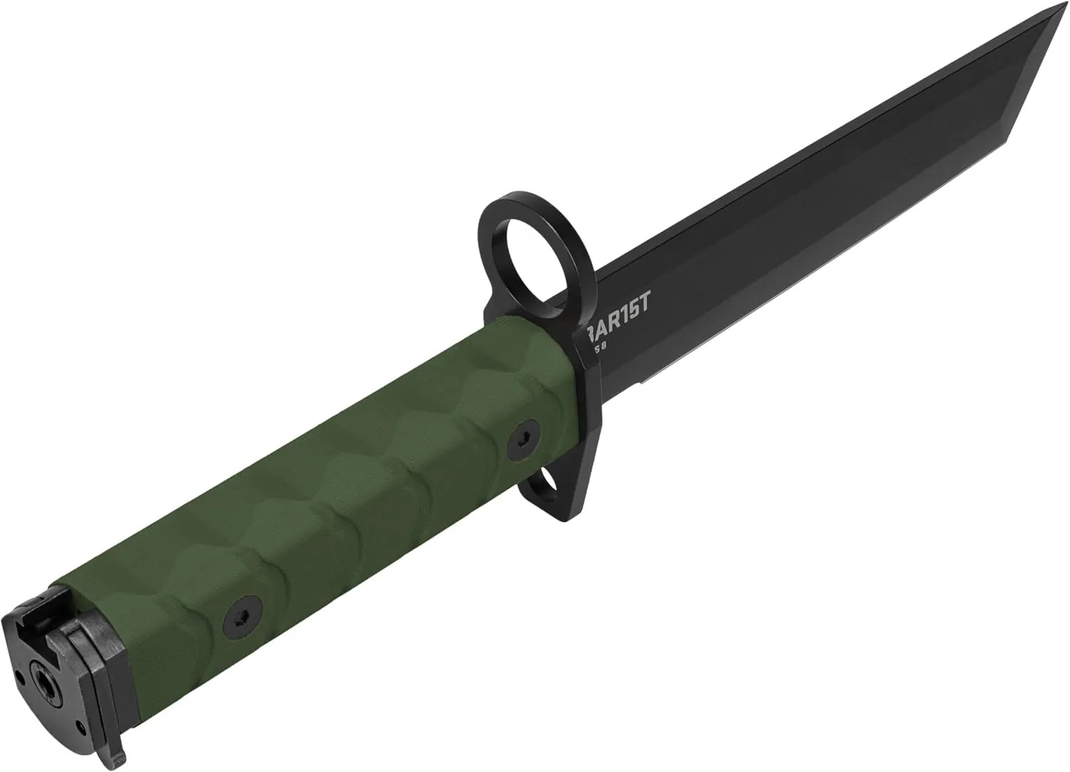 SOG BAR15T Tanto Bayonet - AUS-8 Blade, G10 Handle