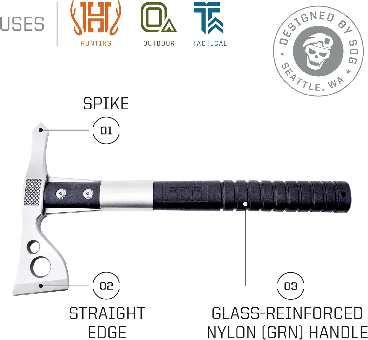 SOG FastHawk Tactical Tomahawk
