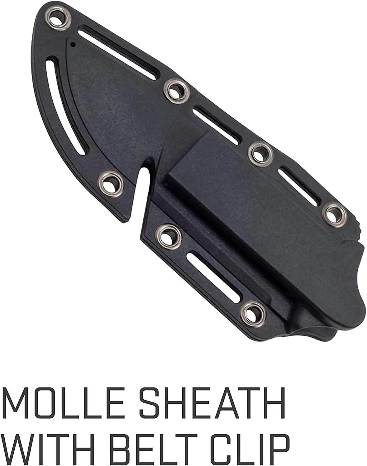 SOG Survival Knife with Sheath - Field Knife Fixed Blade Knives 4 Inch Tactical Knife and Bushcraft Knife withFull Tang