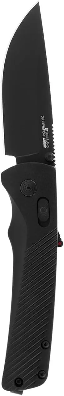 SOG Flash AT Ambidextrous Assisted Folding Knife with D2 Blade