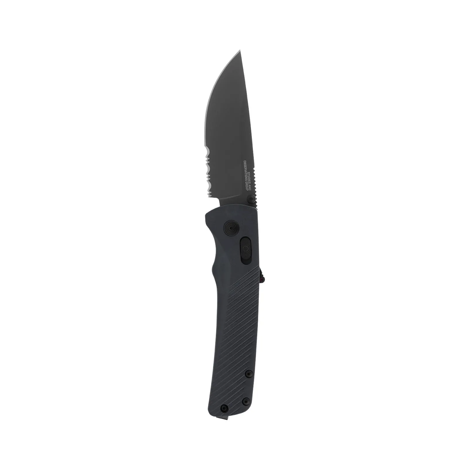 SOG Flash AT Ambidextrous Partially Serrated Folding Pocket Knife D2 Steel