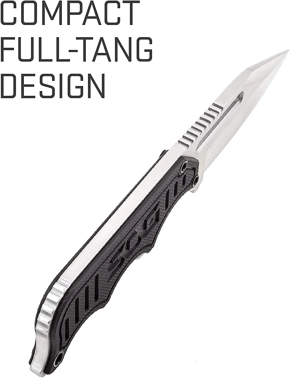 SOG Small Fixed Blade Knife - Instinct Boot Knife, EDC Knife, Neck Knife, 2.3 Inch Full Tang Blade w/ Knife Sheath and Clip
