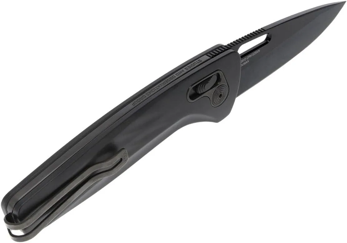 SOG One-Zero XR Easy-Opening Daily Carry Folding Knife with Aircraft-Grade Aluminum Handle | CRYO CPM S35VN Steel Blade
