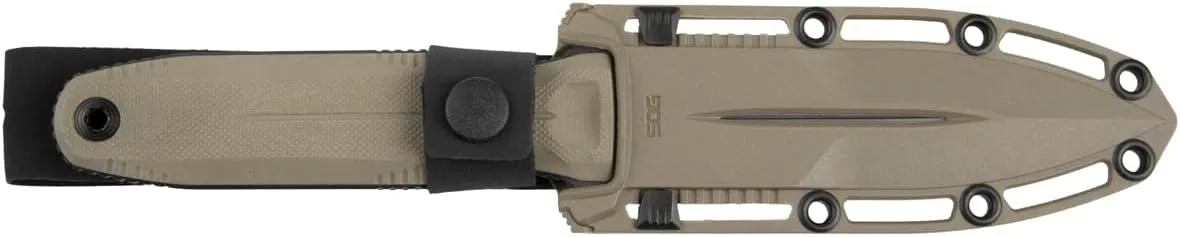 SOG Pentagon FX Professional Hard-Use Full-Sized Fixed Blade Knife
