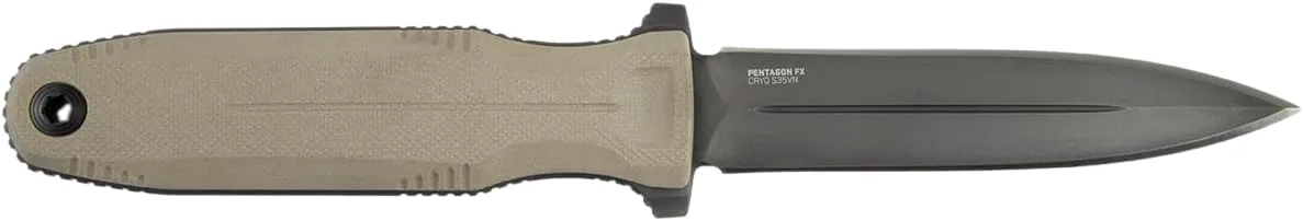 SOG Pentagon FX Professional Hard-Use Full-Sized Fixed Blade Knife
