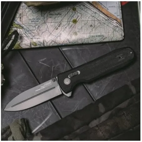 SOG Pentagon XR LTE Lightweight Professional Ambidextrous Folding Knives 3.66" CTS XHP Steel Blade XR Locking Mechanism