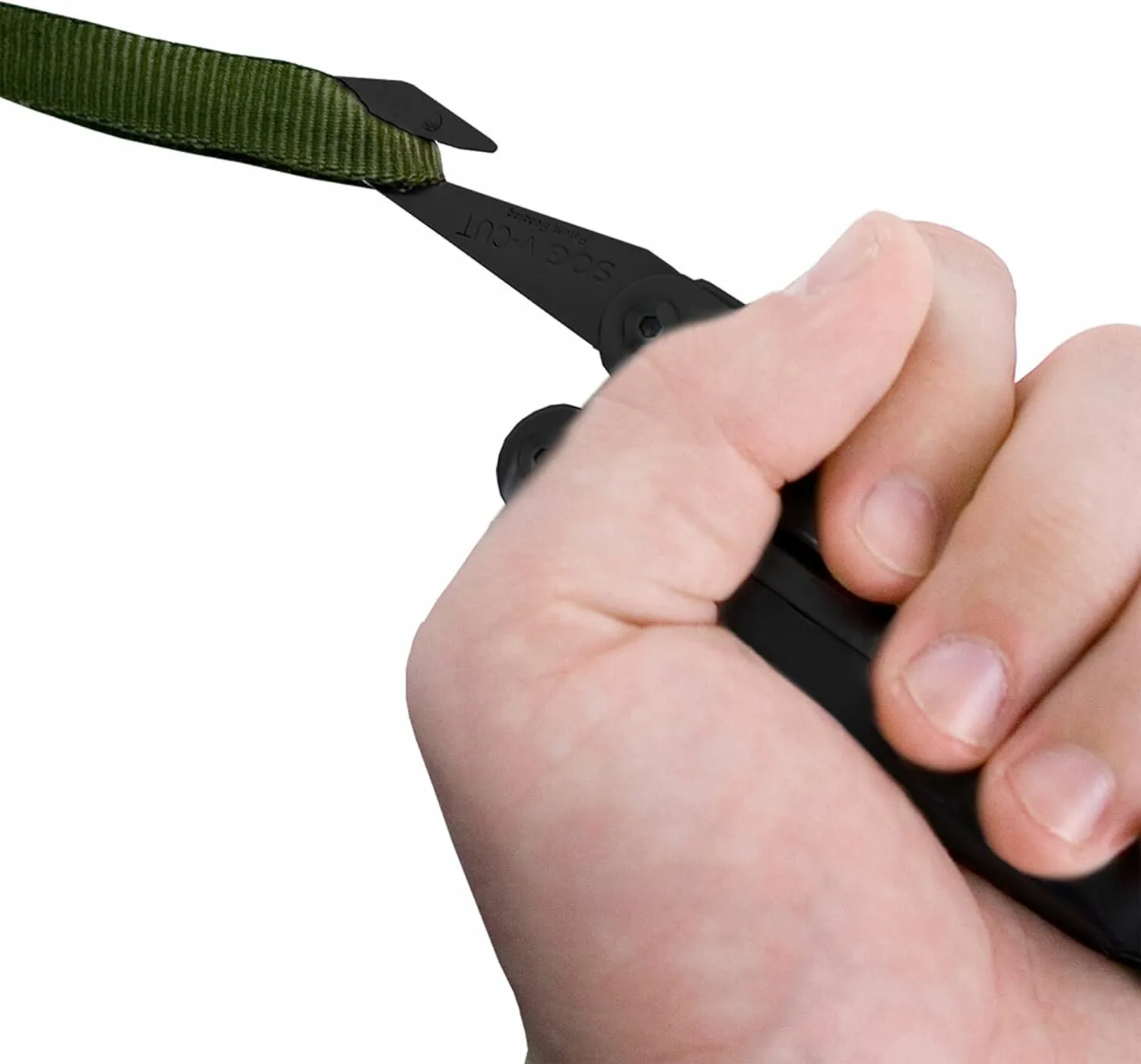 SOG PowerLock w/ V-Cutter Multi-Tool with Nylon Sheath