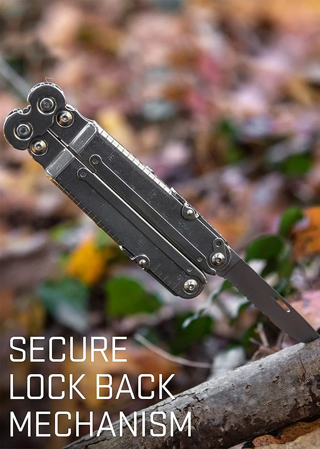 SOG PowerLock w/ V-Cutter Multi-Tool with Nylon Sheath