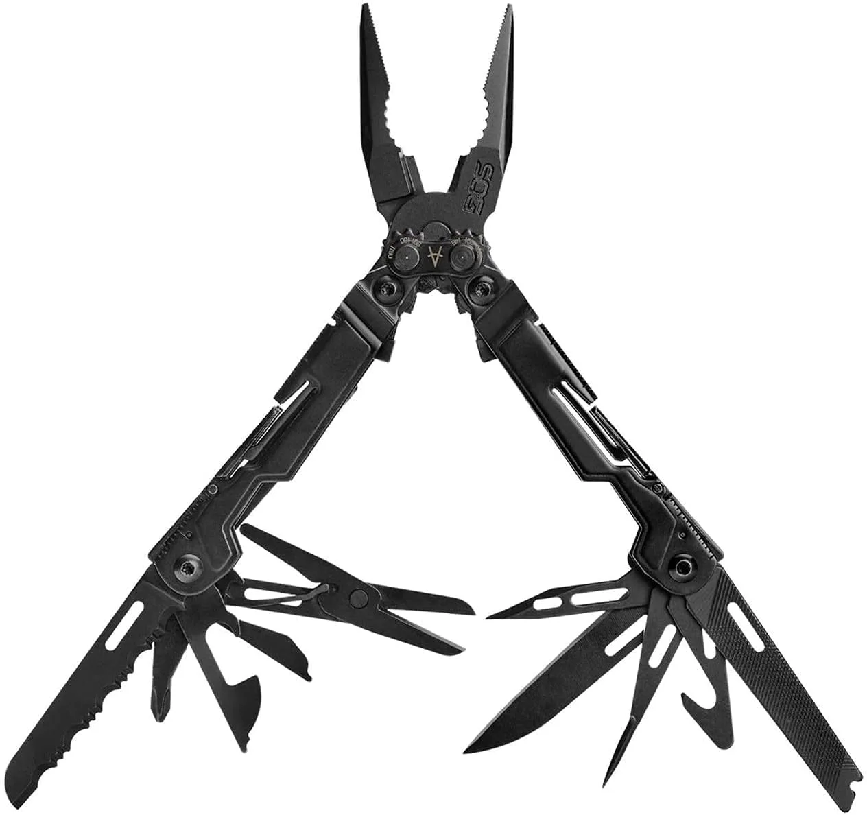 SOG PowerPint Mini Compact Stainless Steel Multi-Tool, 18-Tool EDC