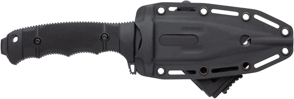 SOG Seal Fx Fixed Blade Partially Serrated ProfeSSIonal Tactical Knife S35Vn Steel Tough Glass-Reinforced Nylon Handle