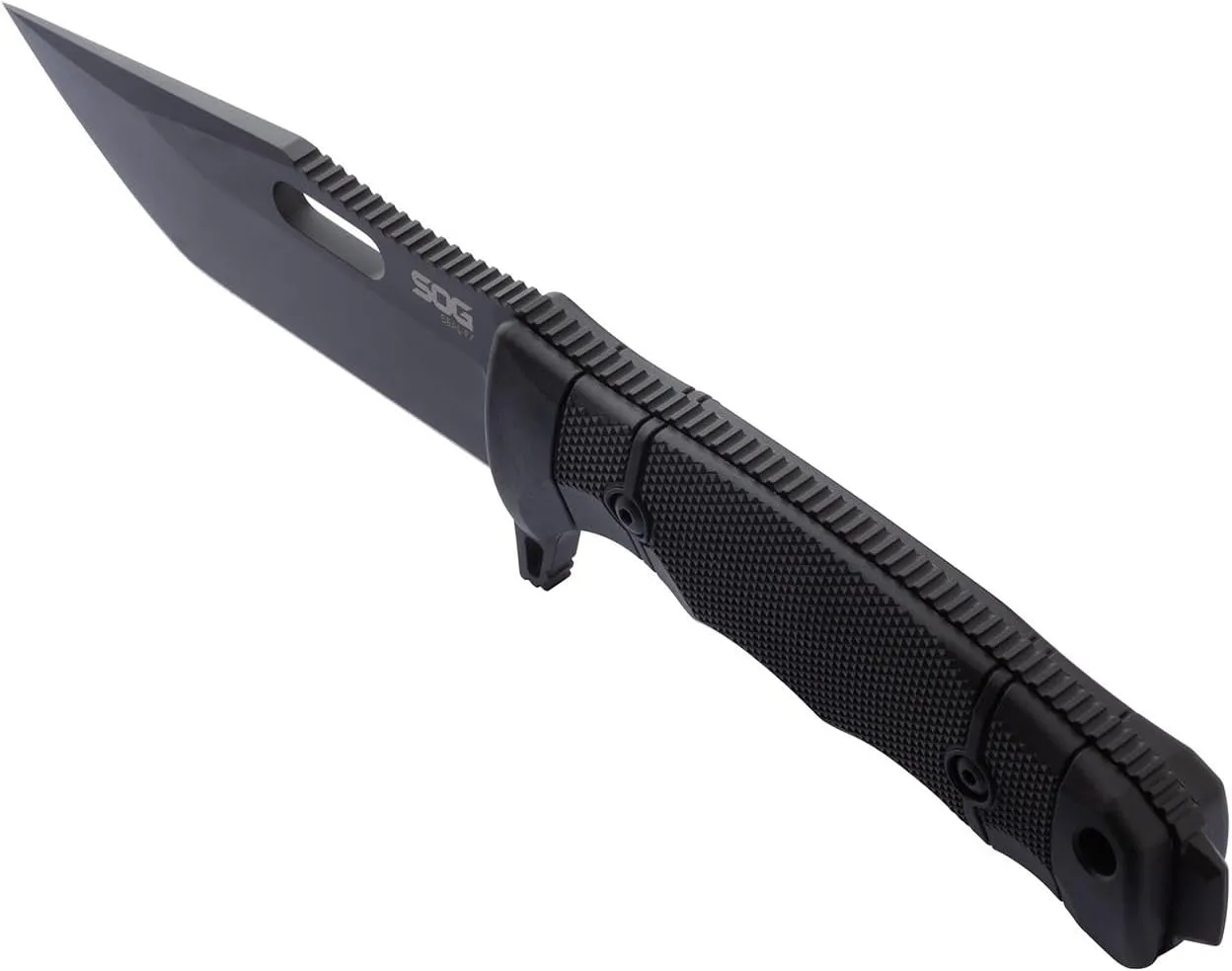 SOG Seal FX Fixed Blade Tanto Professional Tactical Knife S35VN Steel Tough Glass-Reinforced Nylon Handle Kydex Sheath
