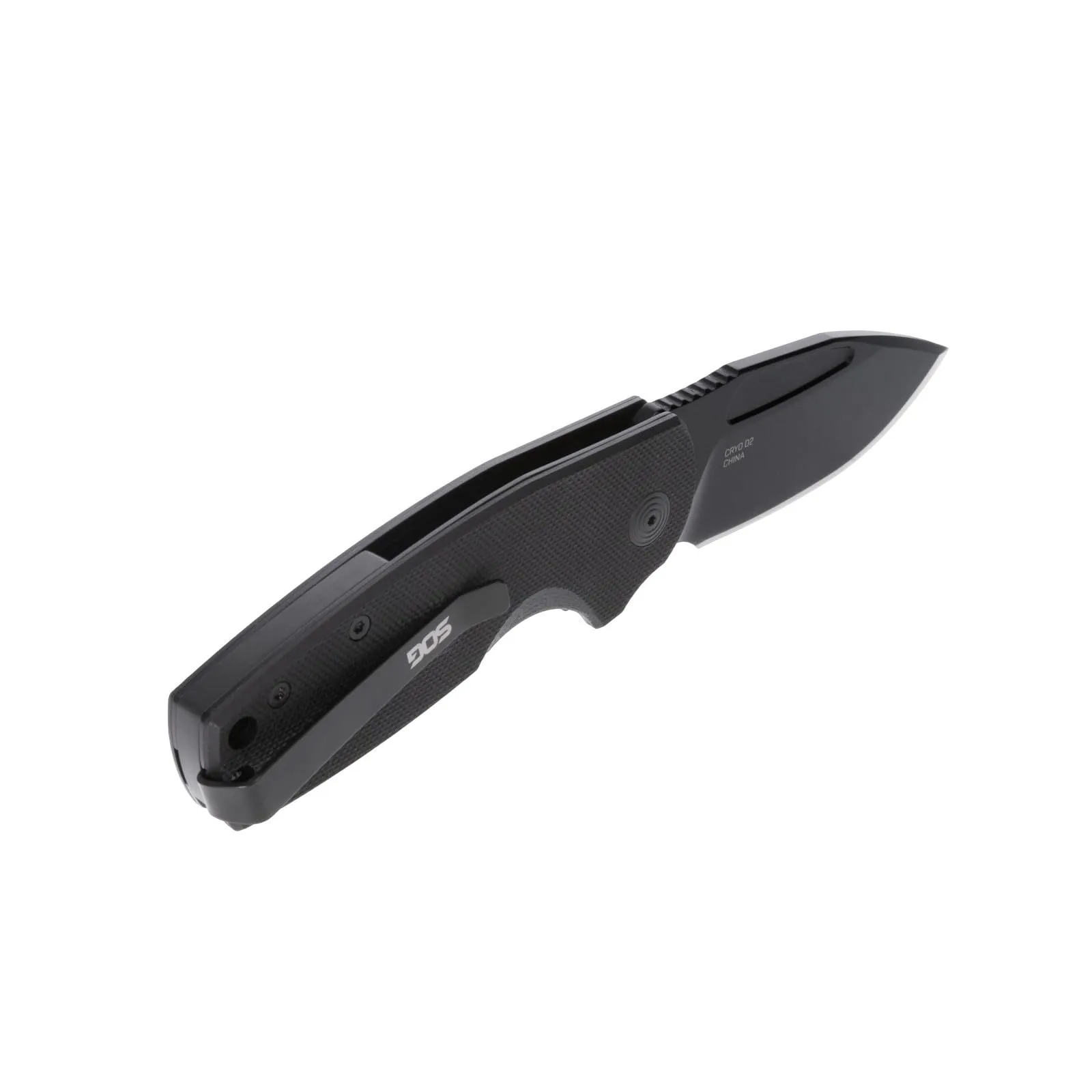 SOG Stout SJ Everyday Carry Portable Outdoor Camping Folding Knife | Ambidextrous Carry | CRYO D2 Steel Blade | Slip Joint