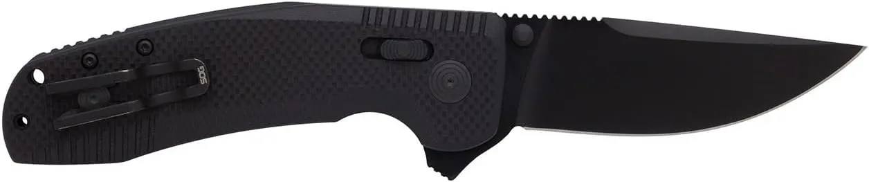 SOG TAC XR Professional Folding Knife | D2 Tool Steel & Ultra-Grip G10