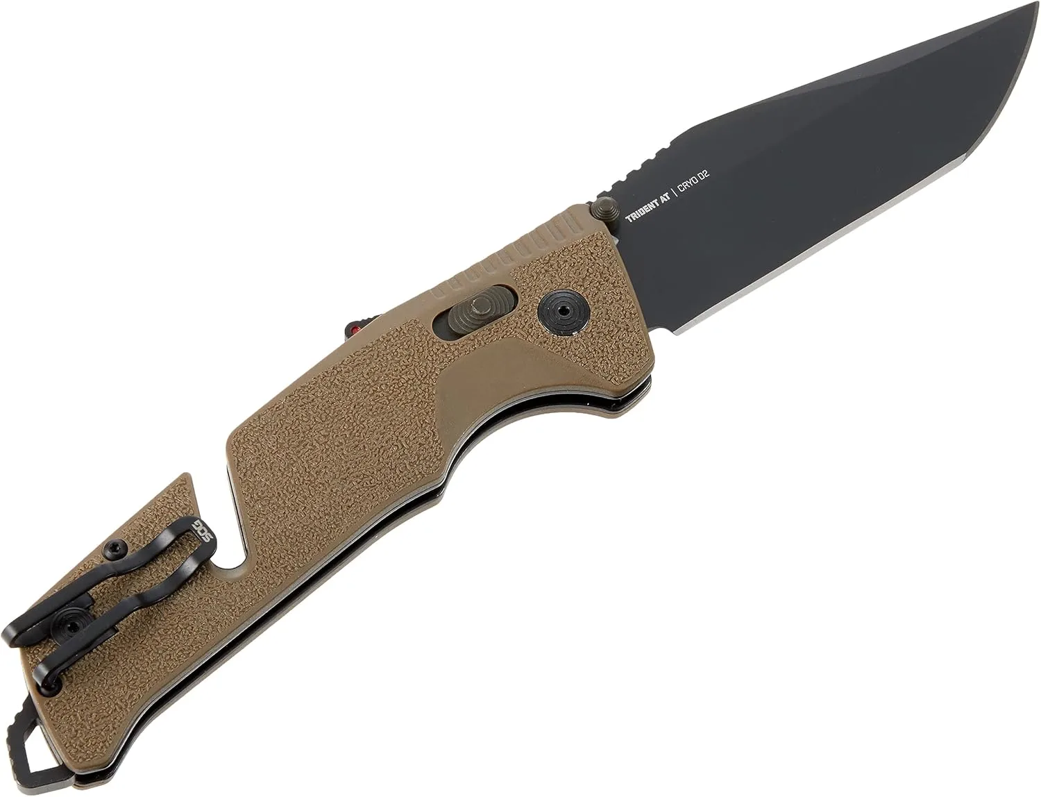 SOG Trident AT Ambidextrous Professional Tanto Folding Knife