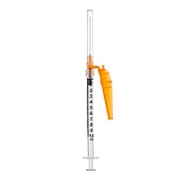 Sol-Care™ Standard Hypodermic Syringe with Needle – 3 mL, 22 Gauge, 1 1/2 Inch, Safety Sol-Care™ Standard Hypodermic Syringe with Needle – 3 mL, 22 Gauge, 1 1/2 Inch, Safety