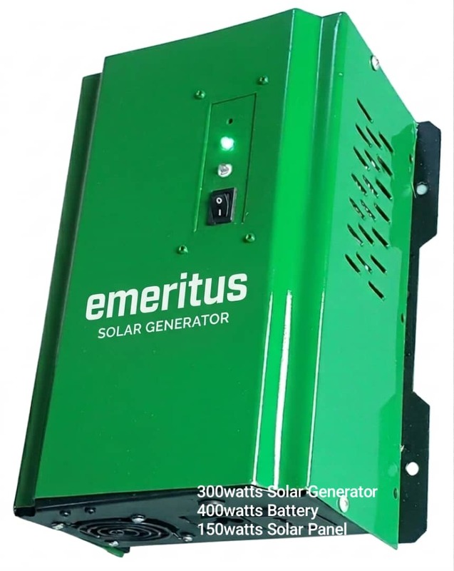 EMERITUS 300w, 350Whr Solar generator
